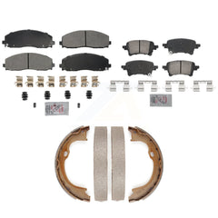 Transit Auto KNN-101317 Disc Brake Pad for 2020-2022 Jeep Wrangler, Jeep Gladiator - Front and Rear
