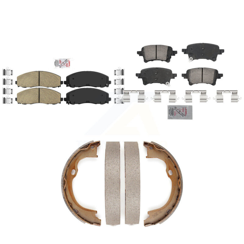 Transit Auto KNN-101319 Disc Brake Pad for 2020-2022 Jeep Wrangler, Jeep Gladiator - Front and Rear