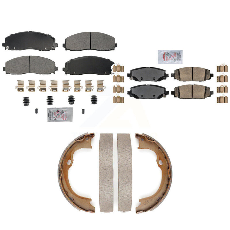 Transit Auto KNN-101320 Disc Brake Pad for 2018-2022 Jeep Wrangler - Front and Rear