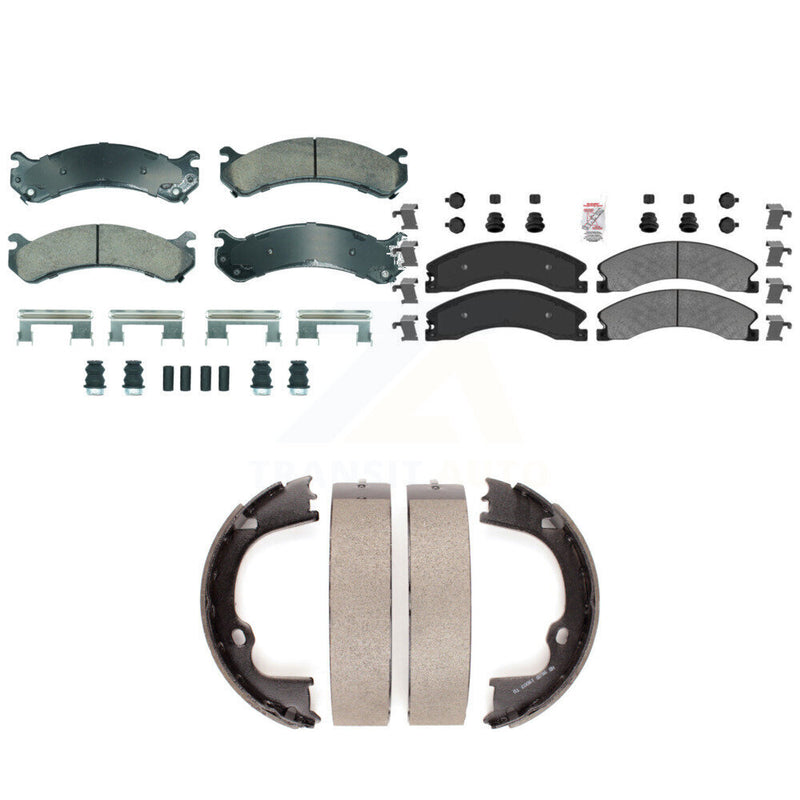 Transit Auto KNN-101322 Disc Brake Pad for 2009-2012 GMC Savana 3500 - Front and Rear