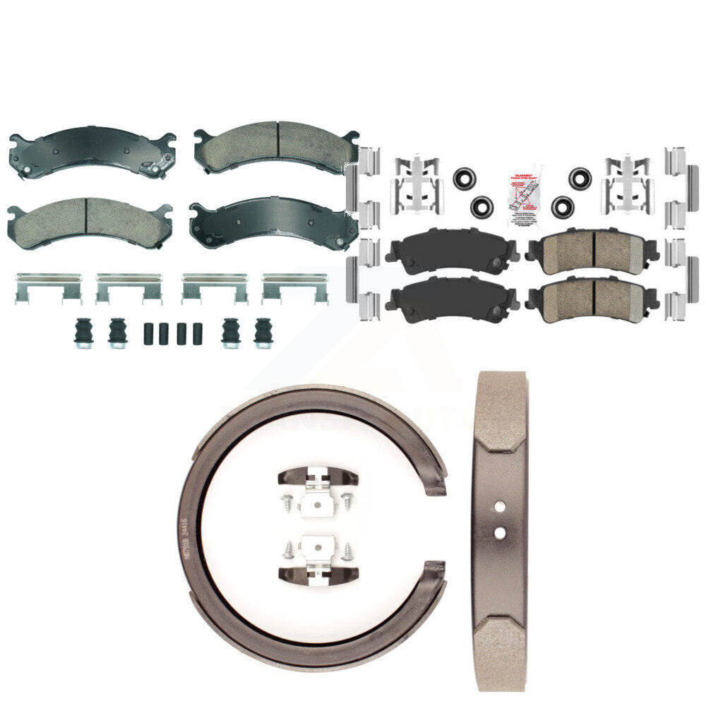 Transit Auto KNN-101329 Disc Brake Pad for 2000-2011 Cadillac DTS, Cadillac DeVille - Front and Rear