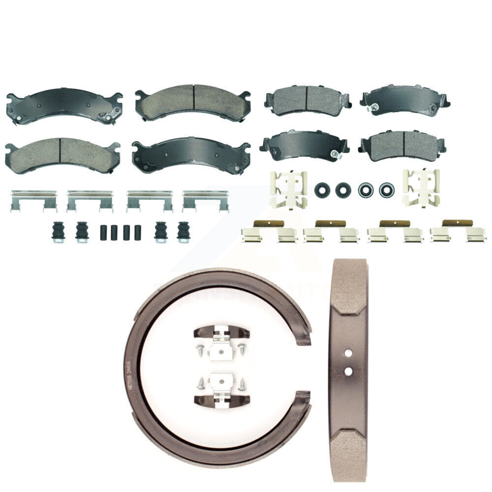 Transit Auto KNN-101331 Disc Brake Pad for 2000-2011 Cadillac DTS, Cadillac DeVille - Front and Rear