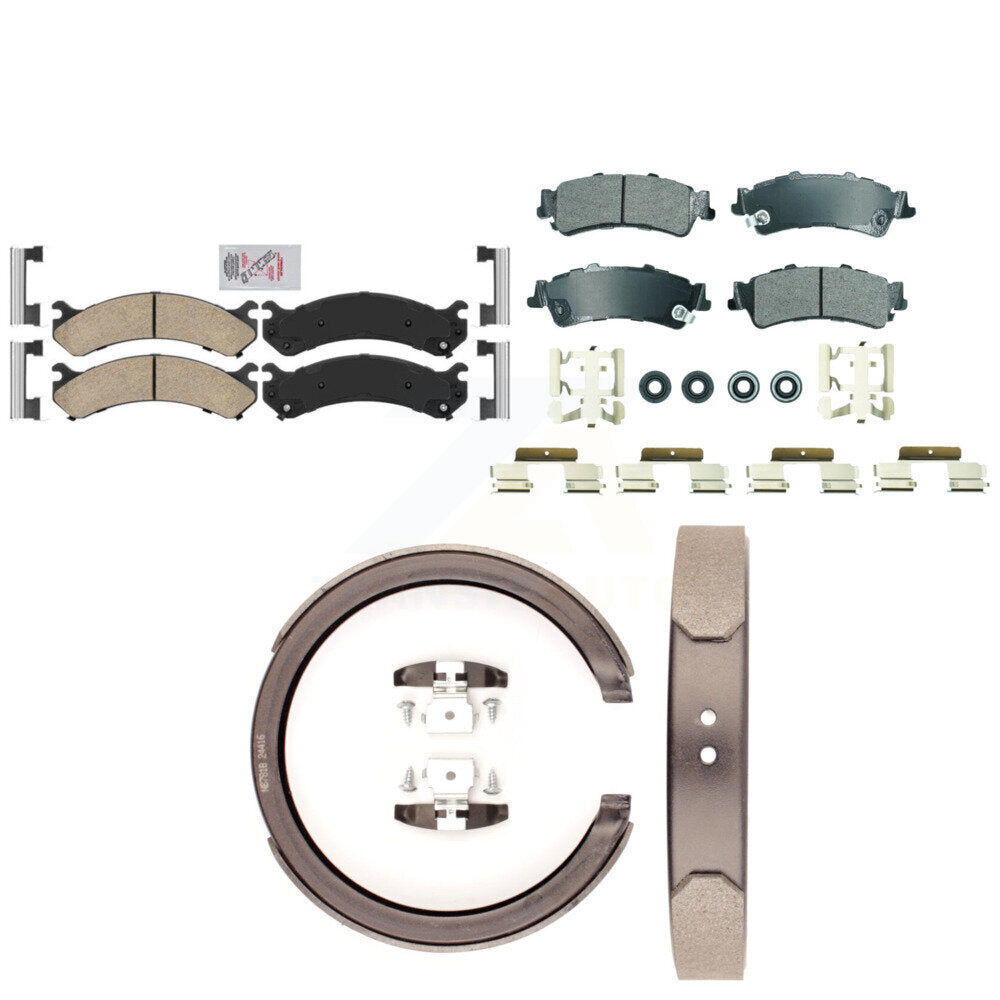 Transit Auto KNN-101332 Disc Brake Pad for 2000-2011 Cadillac DTS, Cadillac DeVille - Front and Rear