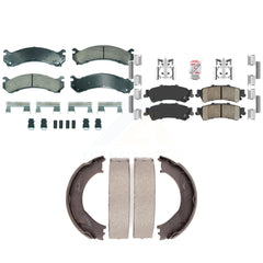 Transit Auto KNN-101336 Disc Brake Pad for 2001 GMC Sierra 3500 - Front and Rear
