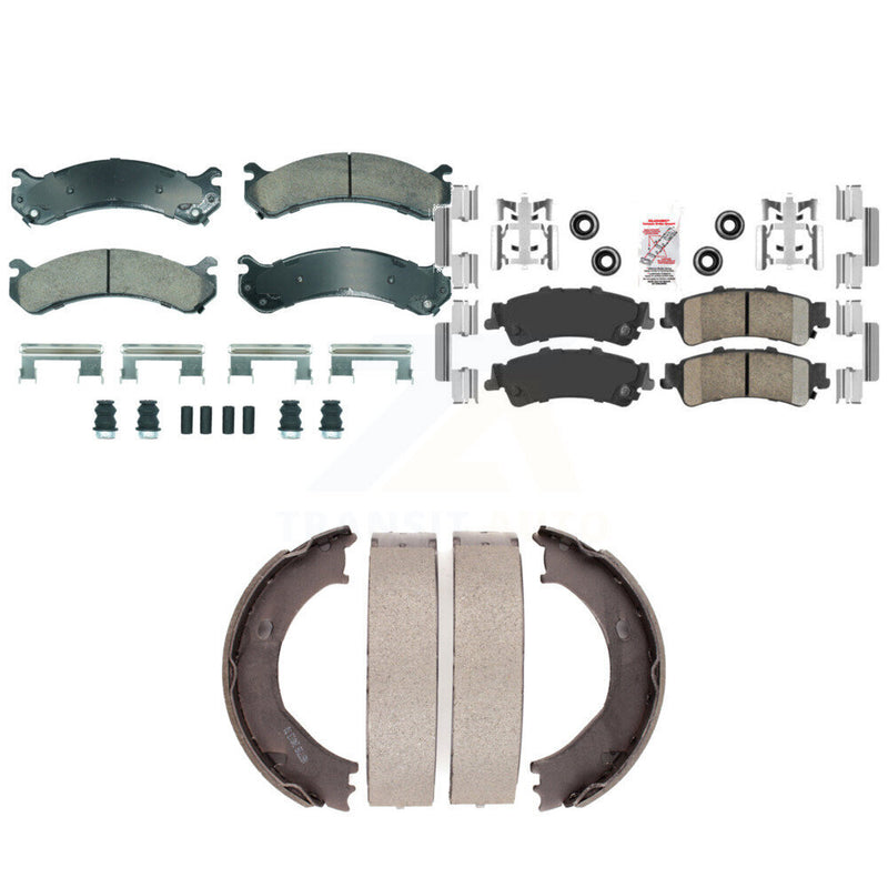 Transit Auto KNN-101337 Disc Brake Pad for 2001 GMC Sierra 3500 - Front and Rear
