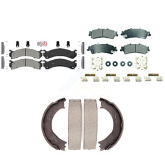 Transit Auto KNN-101338 Disc Brake Pad for 2001 GMC Sierra 3500 - Front and Rear