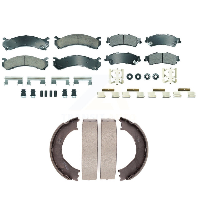 Transit Auto KNN-101339 Disc Brake Pad for 2001 GMC Sierra 3500 - Front and Rear