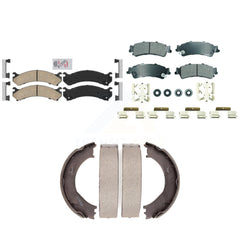 Transit Auto KNN-101340 Disc Brake Pad for 2001 GMC Sierra 3500 - Front and Rear