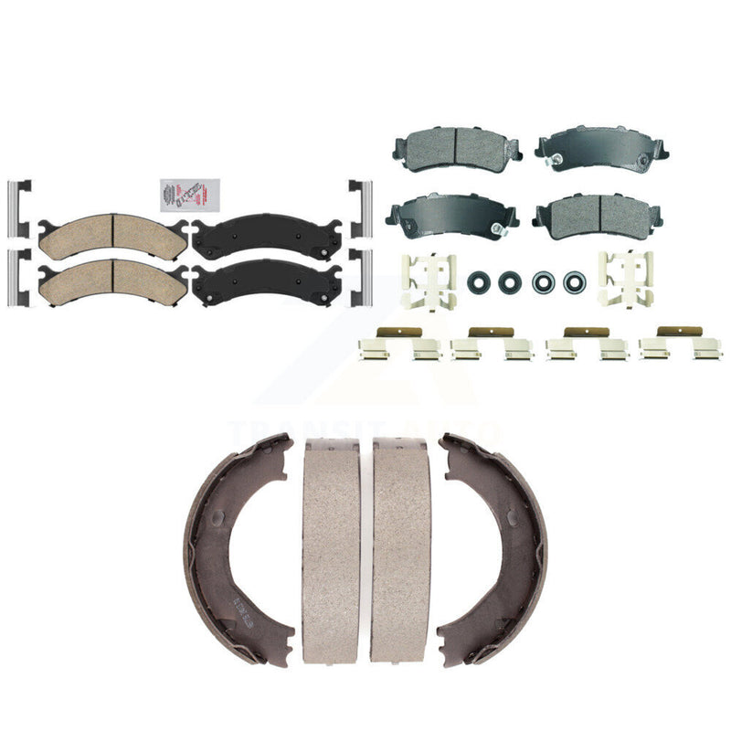 Transit Auto KNN-101340 Disc Brake Pad for 2001 GMC Sierra 3500 - Front and Rear