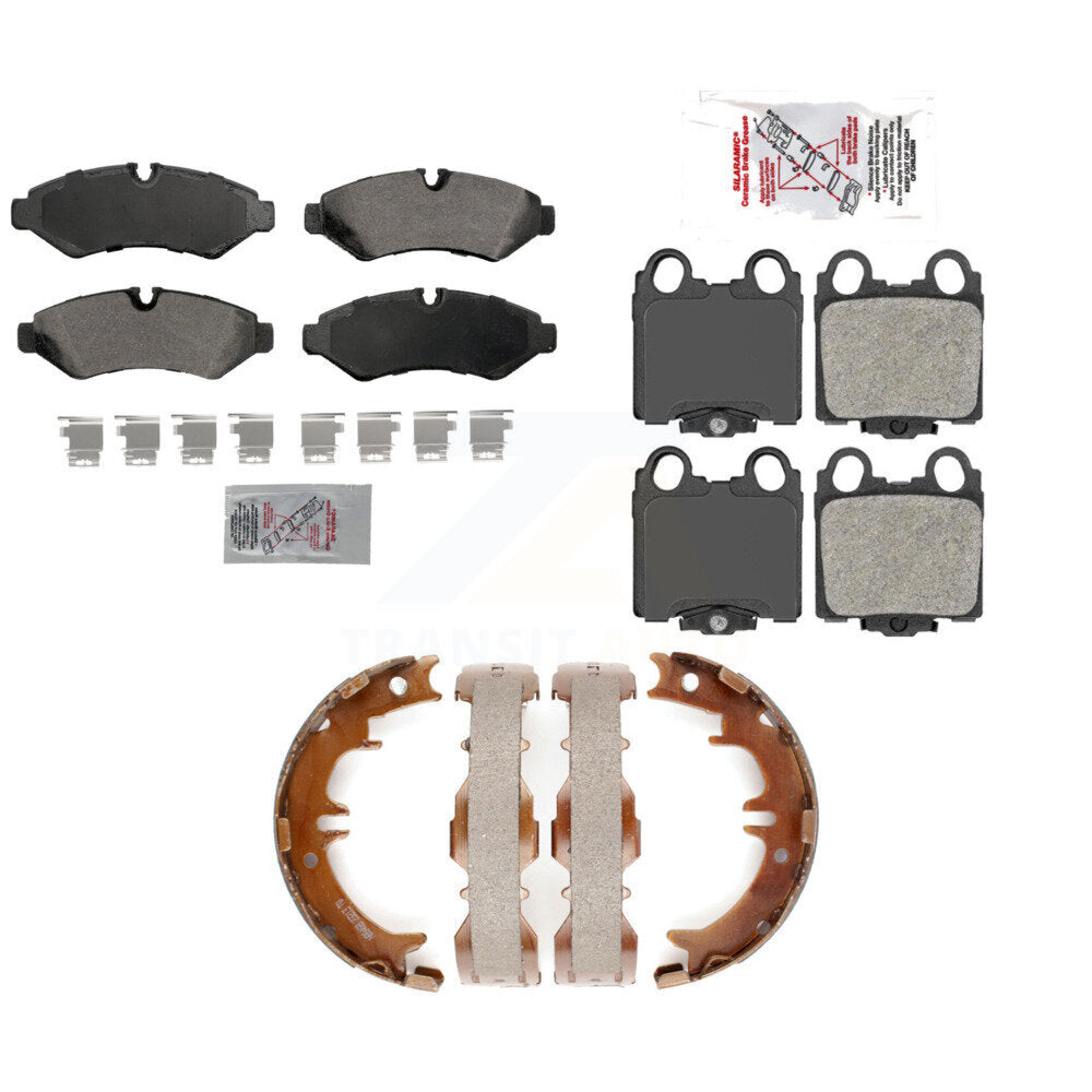 Transit Auto KNN-101341 Disc Brake Pad for 1998-2010 Lexus SC430, Lexus GS430 and More - Front and Rear