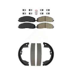 Transit Auto KNN-101345 Disc Brake Pad for 2013-2022 Ford F-250 Super Duty, Ford F-350 Super Duty, Ford F-450 Super Duty - Front and Rear