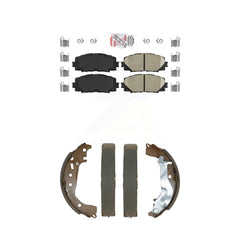 Transit Auto KNN-101351 Disc Brake Pad for 2014-2018 Toyota Yaris - Front and Rear