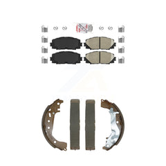 Transit Auto KNN-101352 Disc Brake Pad for 2014-2018 Toyota Yaris - Front and Rear