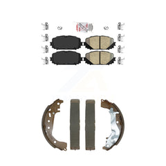 Transit Auto KNN-101353 Disc Brake Pad for 2015-2018 Toyota Yaris - Front and Rear