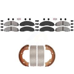 Transit Auto KNN-101361 Disc Brake Pad for 2017-2022 Ford F-600 Super Duty, Ford F-450 Super Duty, Ford F-550 Super Duty - Front and Rear