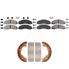 Transit Auto KNN-101363 Disc Brake Pad for 2017-2022 Ford F-600 Super Duty, Ford F-450 Super Duty, Ford F-550 Super Duty - Front and Rear