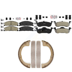 Transit Auto KNN-101366 Disc Brake Pad for 2017-2019 Lincoln MKT - Front and Rear