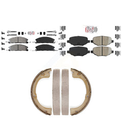Transit Auto KNN-101370 Disc Brake Pad for 2017-2019 Lincoln MKT - Front and Rear
