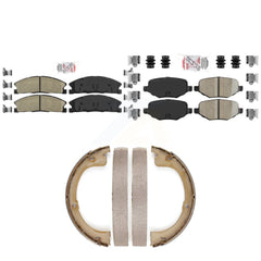 Transit Auto KNN-101371 Disc Brake Pad for 2017-2019 Lincoln MKT - Front and Rear