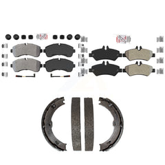 Transit Auto KNN-101376 Disc Brake Pad for 2007-2014 Freightliner Sprinter 3500, Dodge Sprinter 3500 - Front and Rear