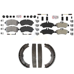Transit Auto KNN-101377 Disc Brake Pad for 2007-2014 Freightliner Sprinter 3500, Dodge Sprinter 3500 - Front and Rear