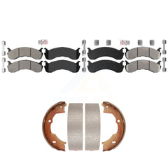 Transit Auto KNN-101381 Disc Brake Pad for 2016-2020 Ford F-59 Commercial Stripped Chassis - Front and Rear