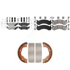 Transit Auto KNN-101382 Disc Brake Pad for 2016-2018 Ford F-59 Commercial Stripped Chassis - Front and Rear