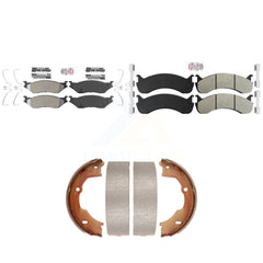 Transit Auto KNN-101389 Disc Brake Pad for 2016-2018 Ford F-59 Commercial Stripped Chassis - Front and Rear
