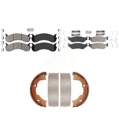 Transit Auto KNN-101391 Disc Brake Pad for 2016-2018 Ford F-59 Commercial Stripped Chassis - Front and Rear