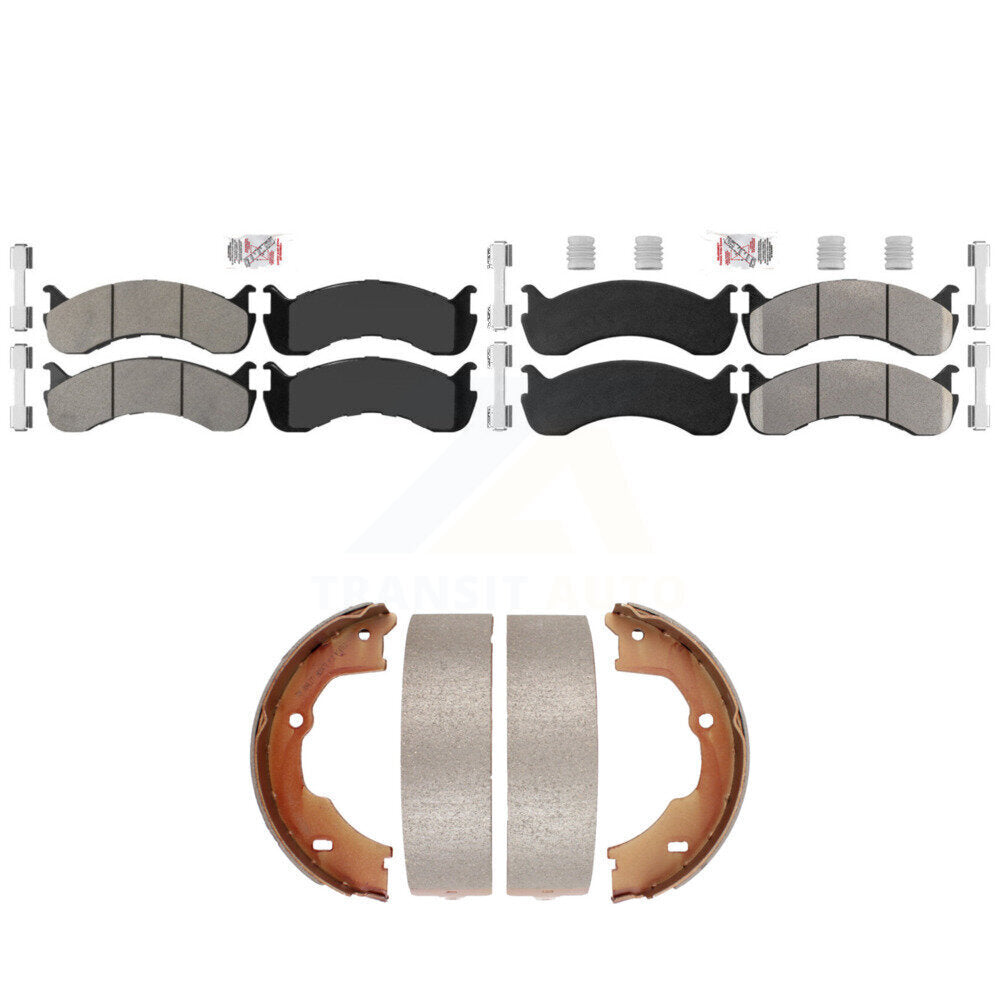 Transit Auto KNN-101393 Disc Brake Pad for 2017-2021 Ford F-53 Motorhome Chassis - Front and Rear