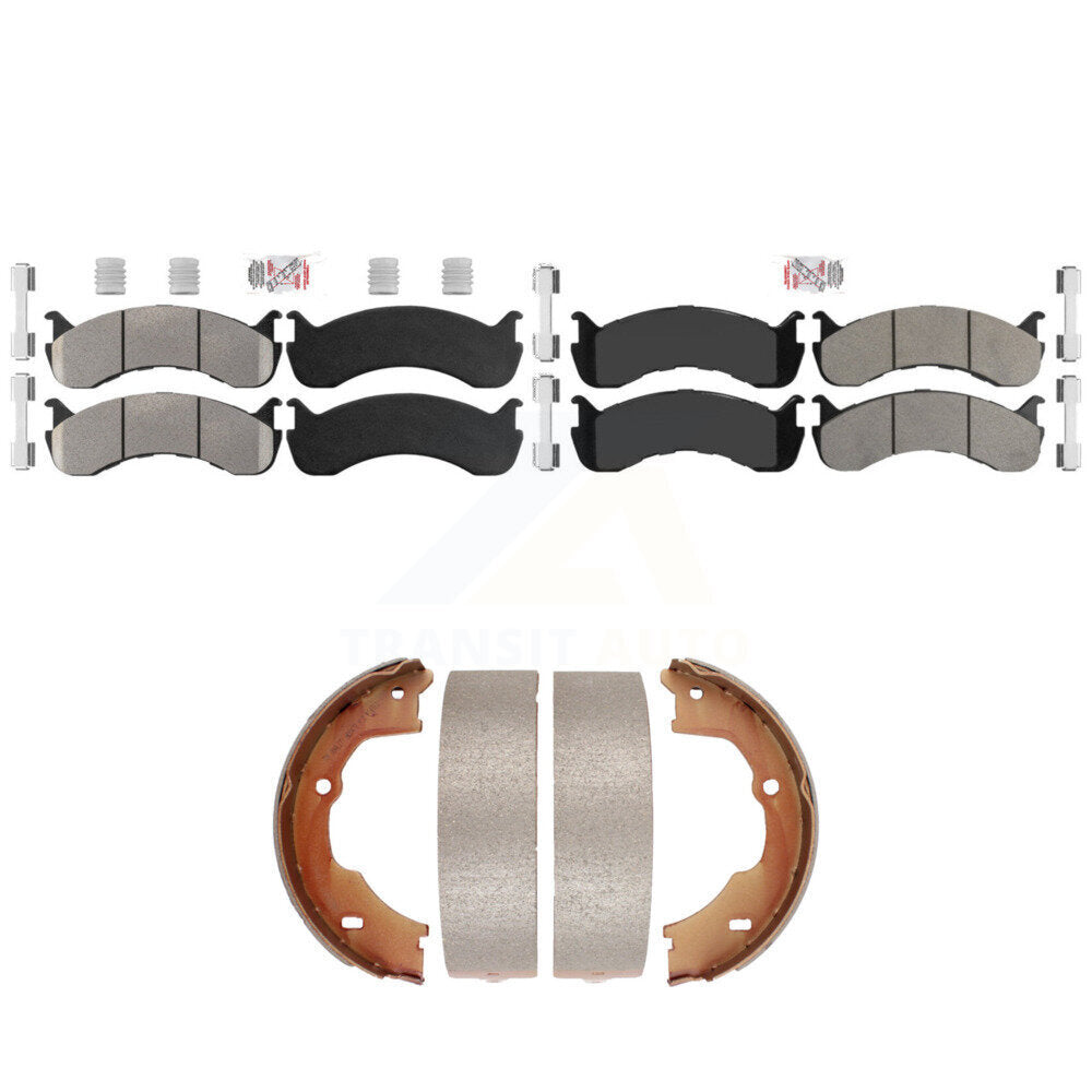 Transit Auto KNN-101394 Disc Brake Pad for 2017-2021 Ford F-53 Motorhome Chassis - Front and Rear
