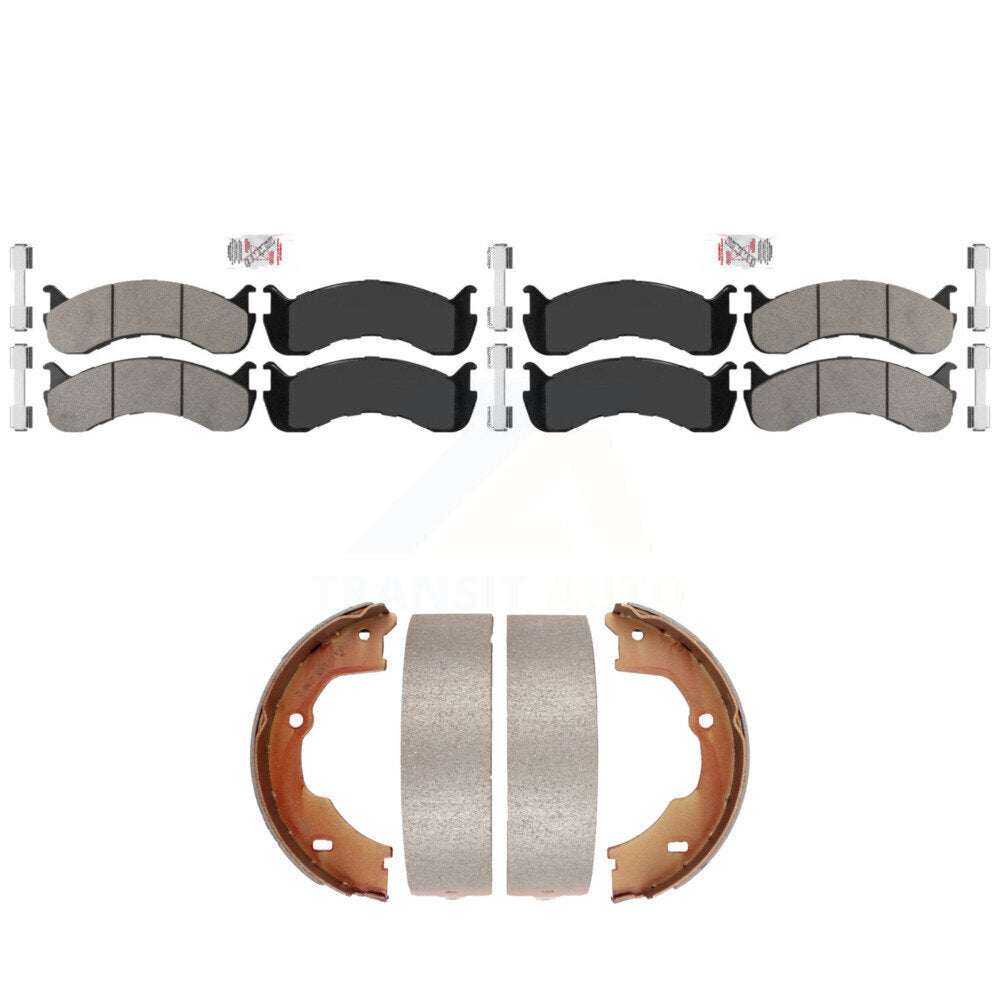 Transit Auto KNN-101395 Disc Brake Pad for 2017-2021 Ford F-53 Motorhome Chassis - Front and Rear