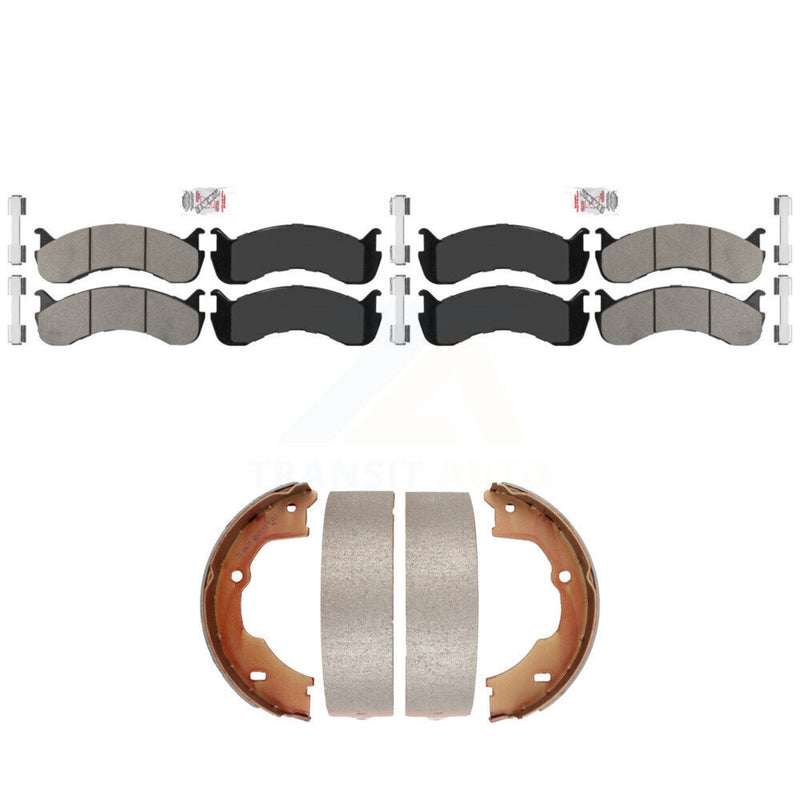Transit Auto KNN-101395 Disc Brake Pad for 2017-2021 Ford F-53 Motorhome Chassis - Front and Rear