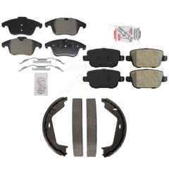 Transit Auto KNN-101396 Disc Brake Pad for 2007-2009 Volvo S80 - Front and Rear