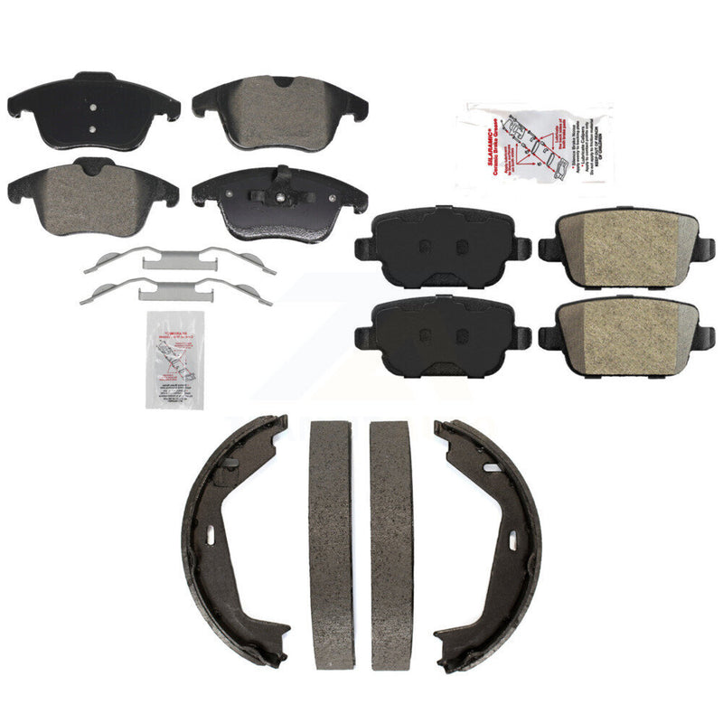 Transit Auto KNN-101396 Disc Brake Pad for 2007-2009 Volvo S80 - Front and Rear