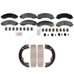 Transit Auto KNN-101399 Disc Brake Pad for 2021-2024 Chevrolet Express 2500, GMC Savana 2500 - Front and Rear
