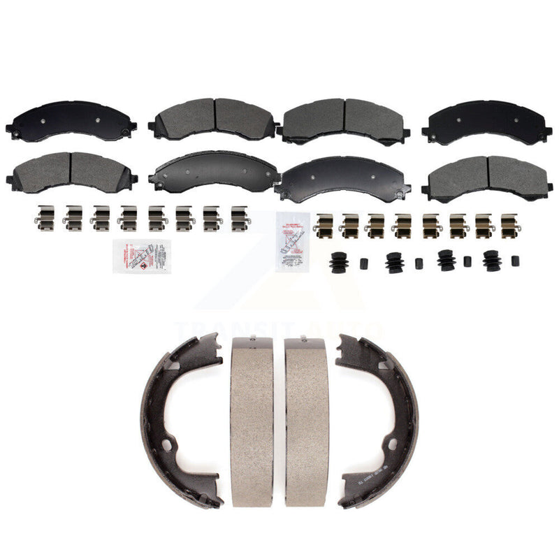 Transit Auto KNN-101399 Disc Brake Pad for 2021-2024 Chevrolet Express 2500, GMC Savana 2500 - Front and Rear