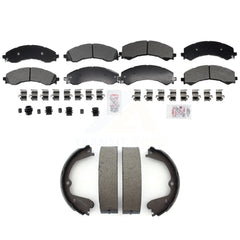 Transit Auto KNN-101402 Disc Brake Pad for 2021-2023 Chevrolet Express 3500, GMC Savana 3500 and More - Front and Rear