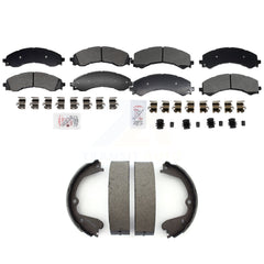 Transit Auto KNN-101403 Disc Brake Pad for 2021-2023 Chevrolet Express 3500, GMC Savana 3500 and More - Front and Rear