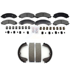 Transit Auto KNN-101404 Disc Brake Pad for 2021-2023 Chevrolet Express 3500, GMC Savana 3500 and More - Front and Rear