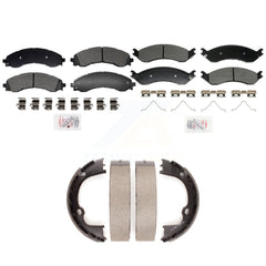 Transit Auto KNN-101405 Disc Brake Pad for 2021-2024 Chevrolet Express 2500, Chevrolet Express 3500 and More - Front and Rear
