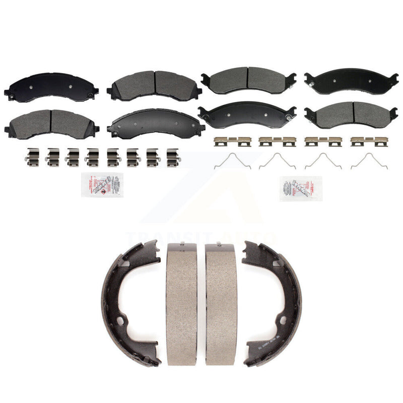 Transit Auto KNN-101405 Disc Brake Pad for 2021-2024 Chevrolet Express 2500, Chevrolet Express 3500 and More - Front and Rear
