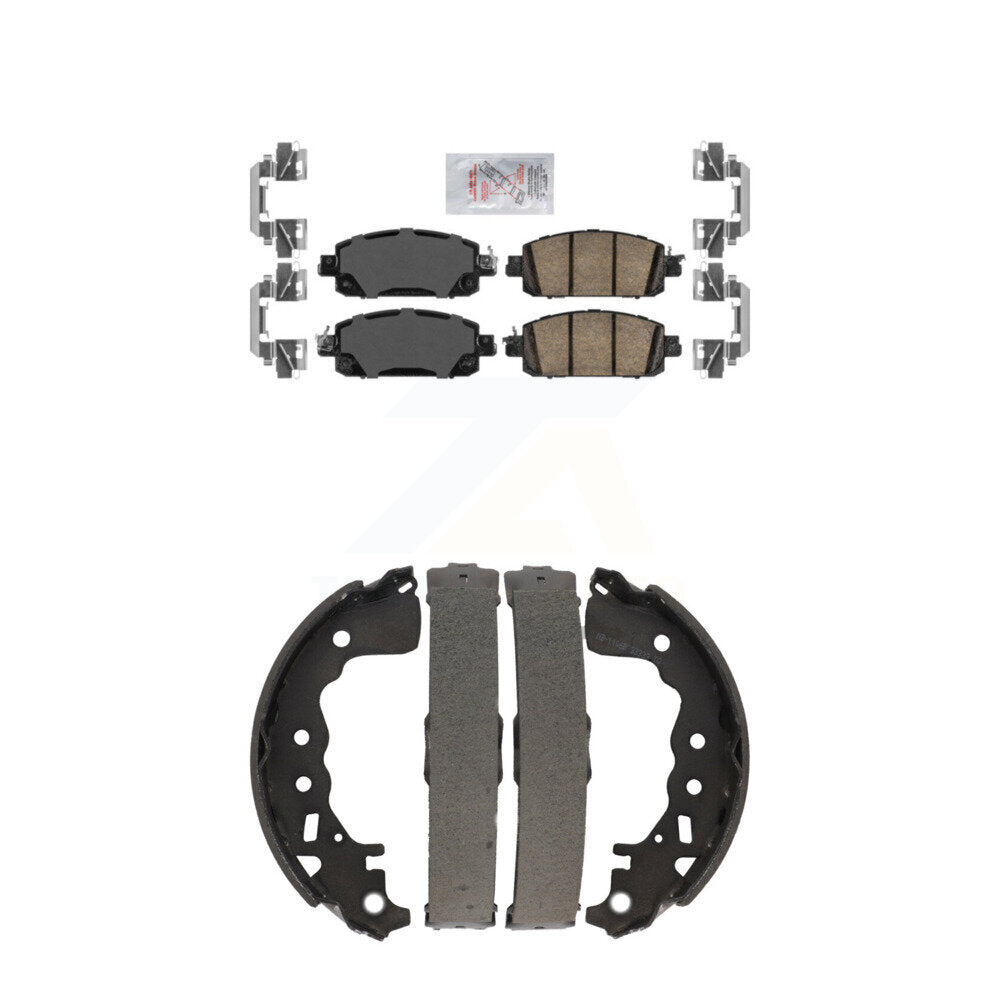 Transit Auto KNN-101413 Disc Brake Pad for 2021 Nissan Kicks - Front and Rear