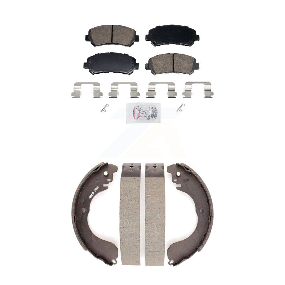 Transit Auto KNN-101415 Disc Brake Pad for 2007-2012 Nissan Sentra - Front and Rear