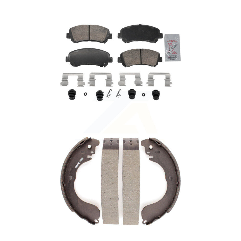 Transit Auto KNN-101416 Disc Brake Pad for 2007-2012 Nissan Sentra - Front and Rear