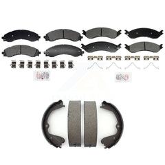 Transit Auto KNN-101418 Disc Brake Pad for 2021-2022 Chevrolet Express 4500, GMC Savana 4500 - Front and Rear