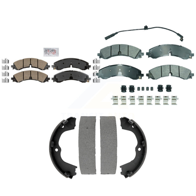 Transit Auto KNN-101420 Disc Brake Pad for 2020-2024 Chevrolet Silverado 3500 HD, Chevrolet Silverado 2500 HD and More - Front and Rear