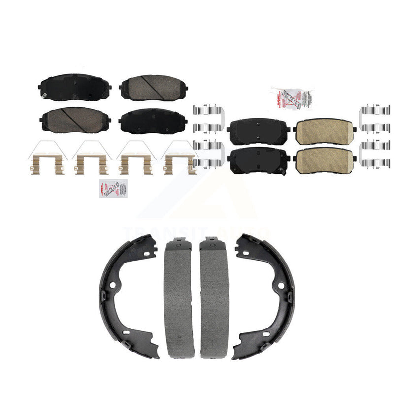 Transit Auto KNN-101428 Disc Brake Pad for 2020-2021 Kia Sedona - Front and Rear