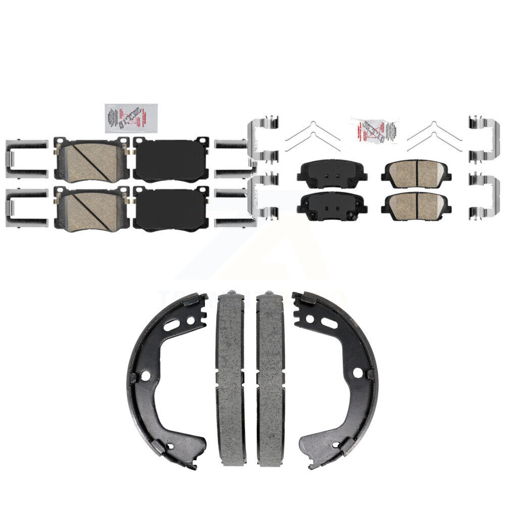 Transit Auto KNN-101429 Disc Brake Pad for 2018-2020 Genesis G80 - Front and Rear