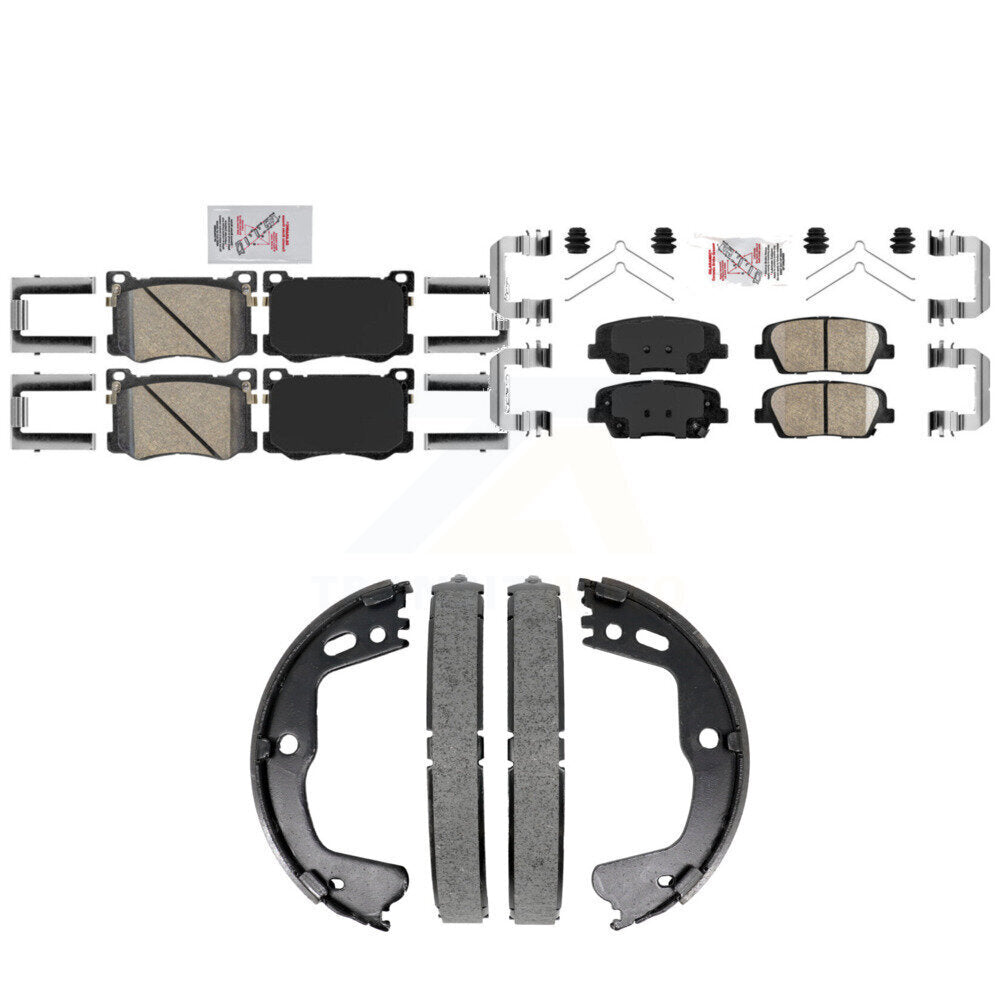 Transit Auto KNN-101430 Disc Brake Pad for 2018-2020 Genesis G80 - Front and Rear